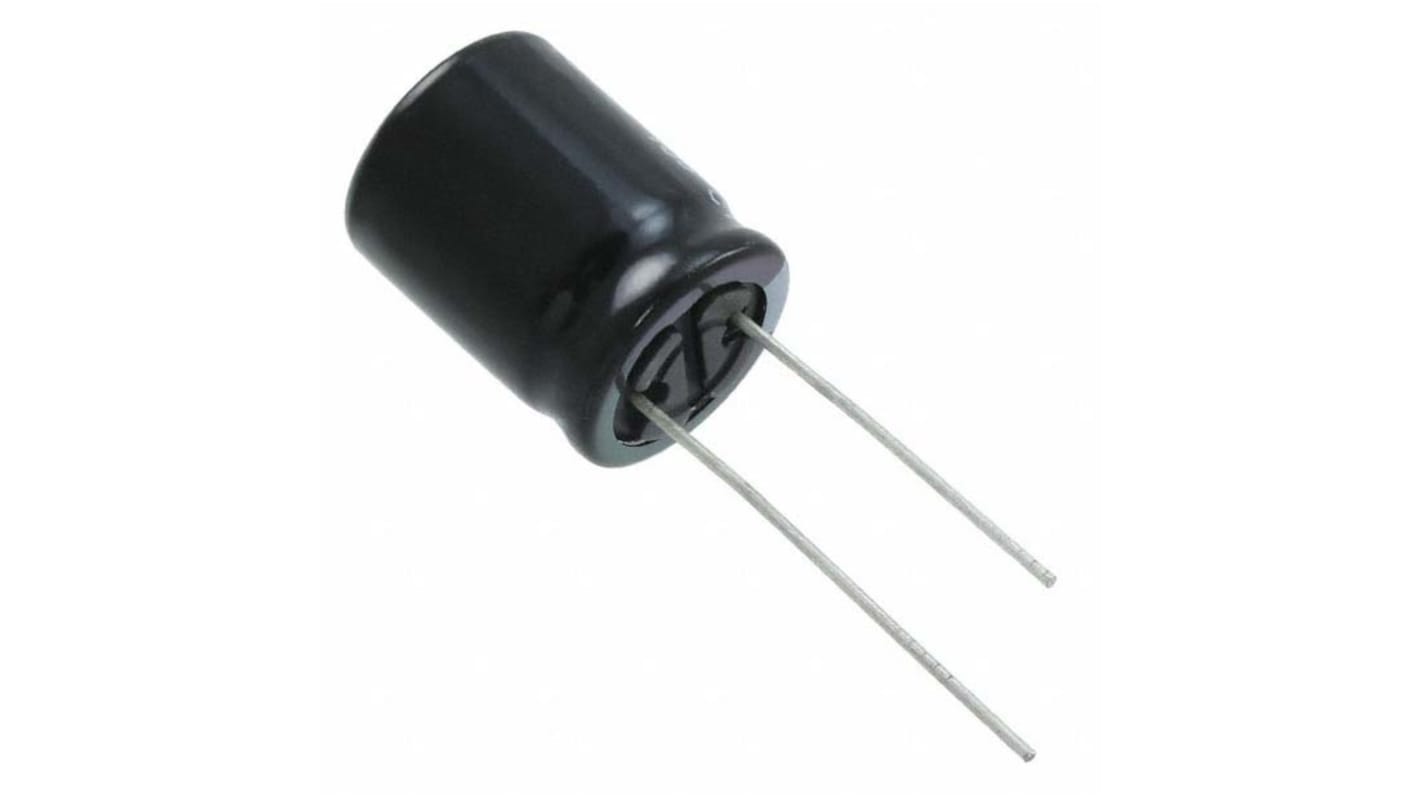 Panasonic 4700μF Aluminium Electrolytic Capacitor 16V dc, Radial, Through Hole - EEUFS1C472S