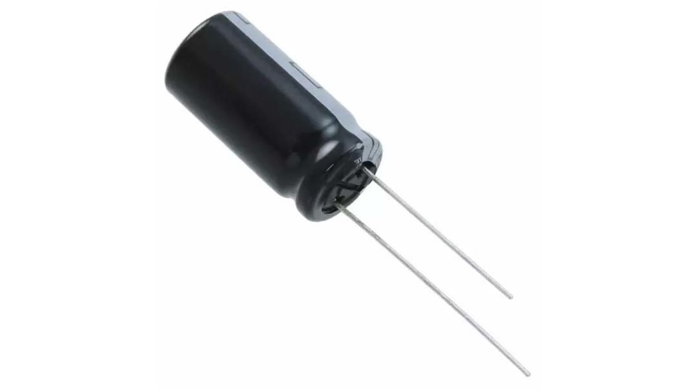 Panasonic 4700μF Aluminium Electrolytic Capacitor 10V dc, Radial, Through Hole - EEUFS1A472