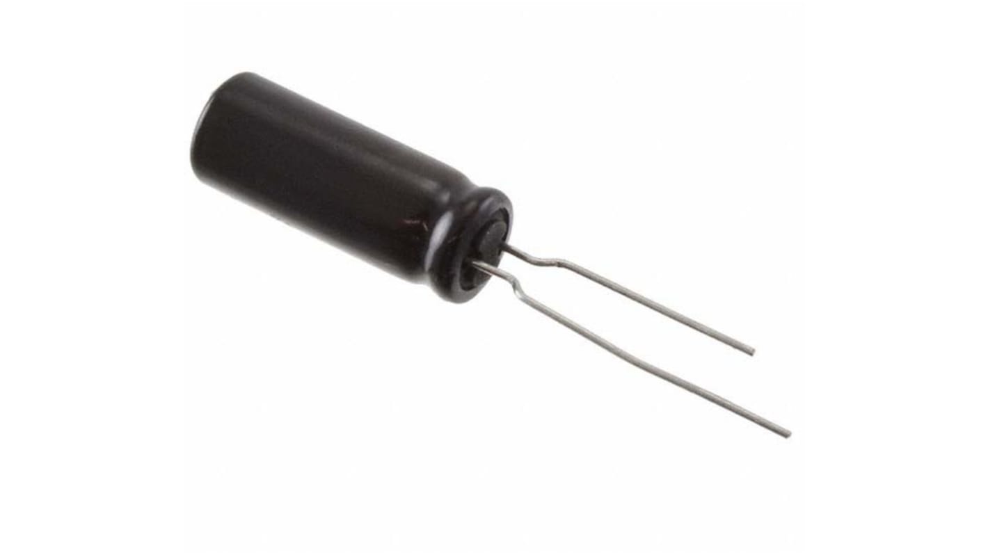 Panasonic 1200μF Aluminium Electrolytic Capacitor 16V dc, Radial, Through Hole - EEUFS1C122