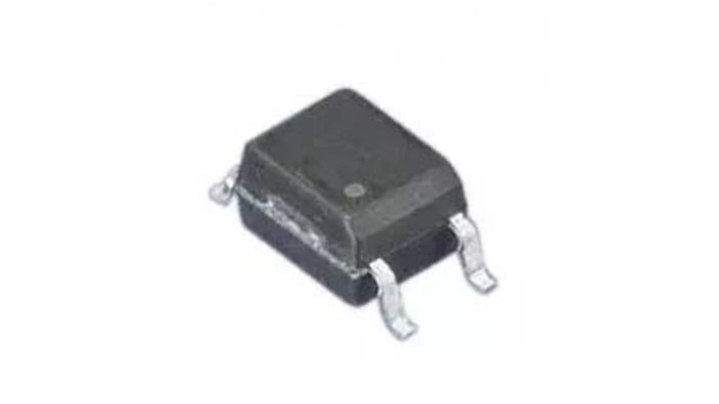 Sharp, PC354NJ0000F AC Input Transistor Output Dual Optocoupler, Surface Mount, 4-Pin Mini-Flat