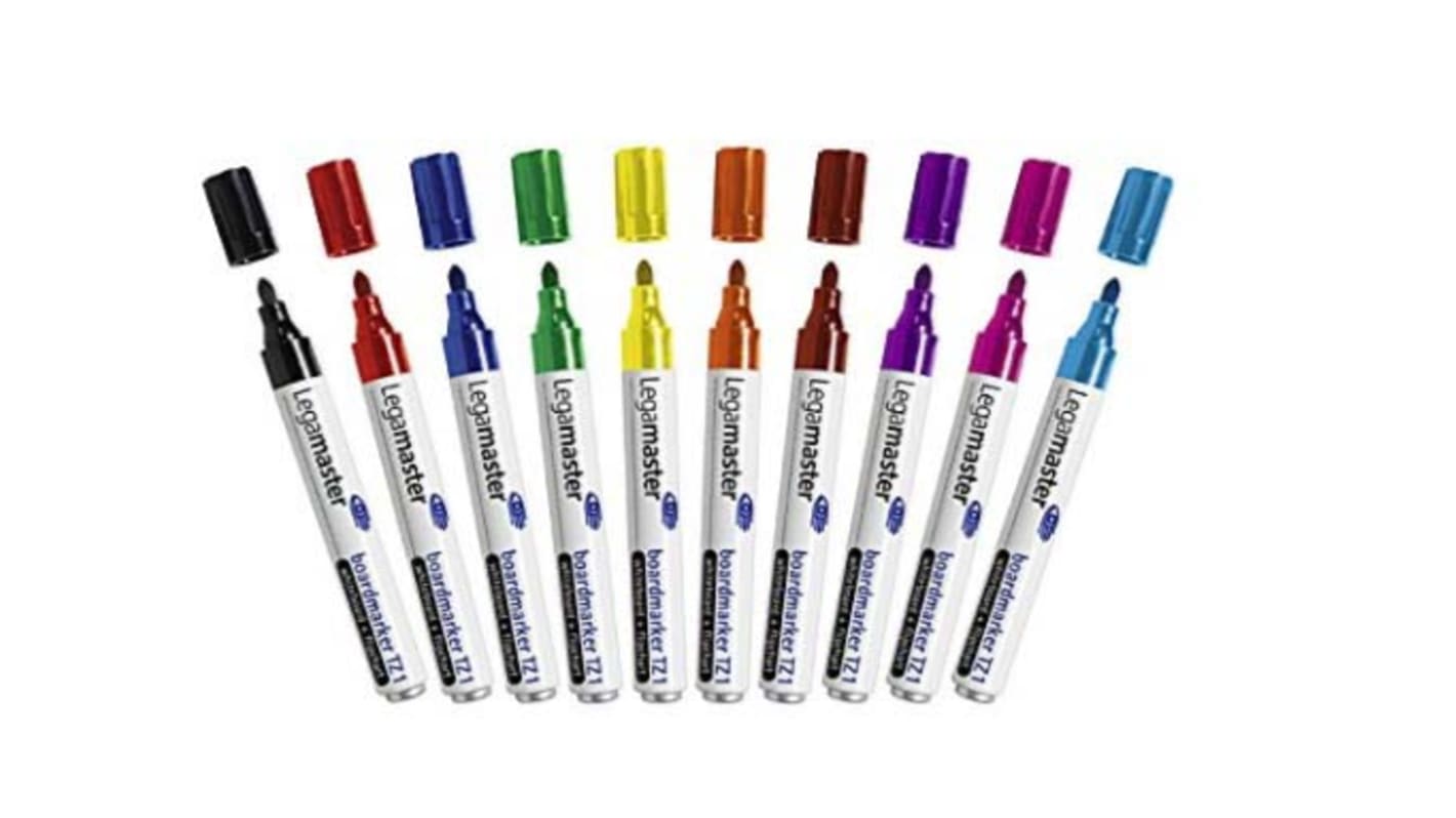 7110099 Legamaster 1.5 mm Tip Assorted Marker Pen RS