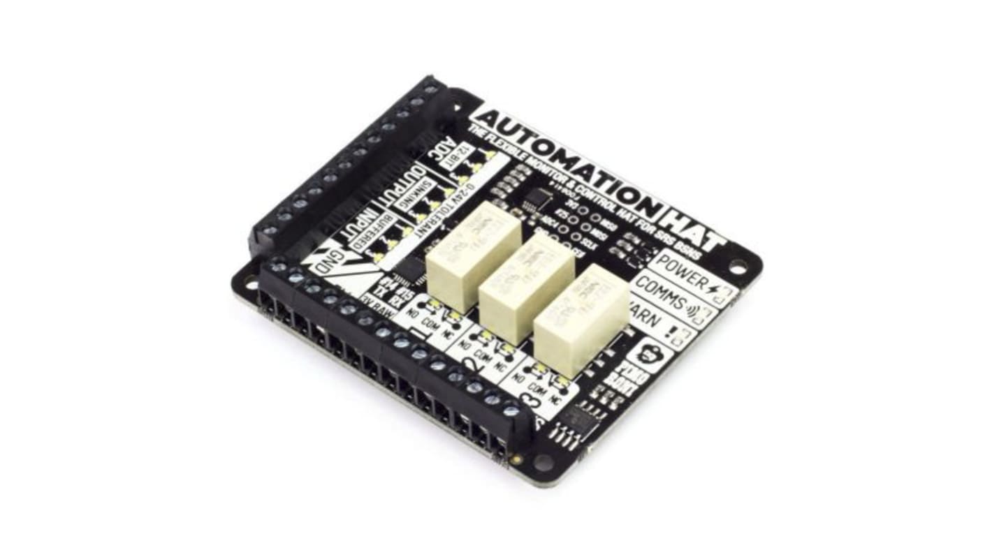 Pimoroni Automatisierungs-HAT-Motorsteuerungsplatine für Raspberry Pi Relais