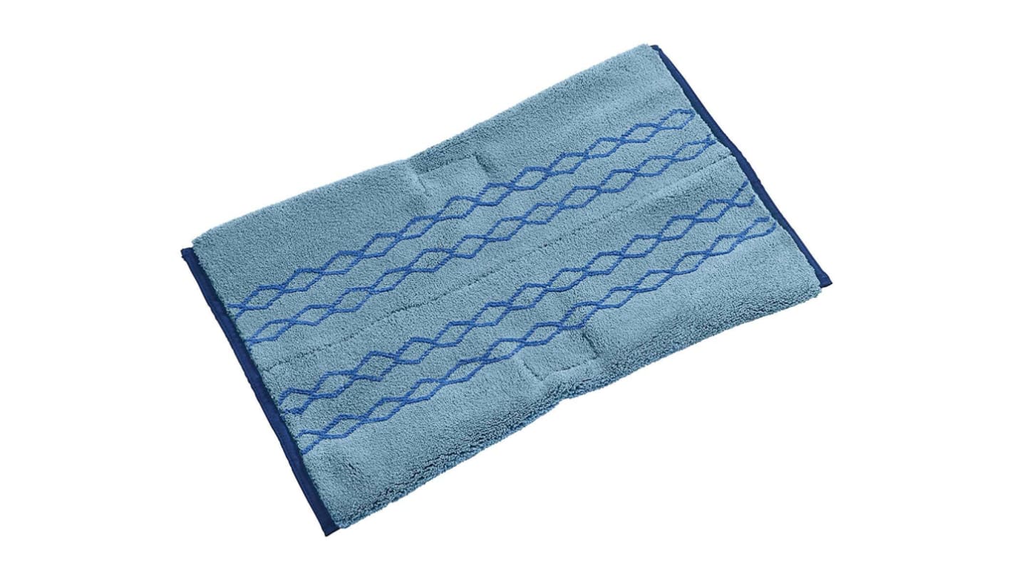 Rubbermaid Hygen Mikrofaser-Ersatzmopp, Blau, Velcro, zur Verwend.mit HYGEN Clean-System