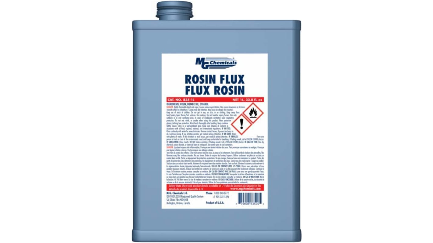 Flussante per saldatura MG Chemicals, Bottiglia da 1L