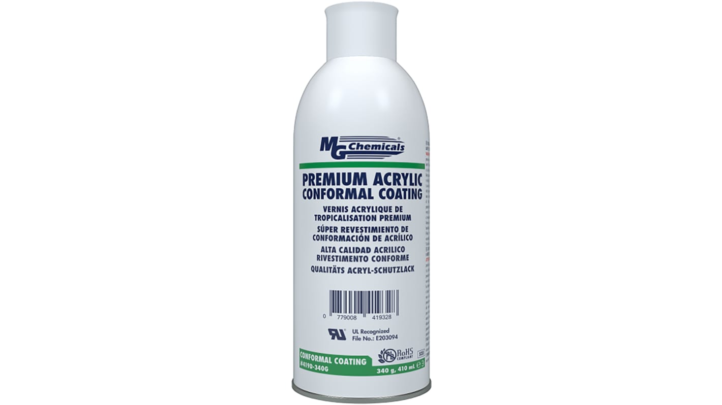 MG Chemicals 419D Acryl Leiterplatten Schutzlack transparent, Spray 410 ml