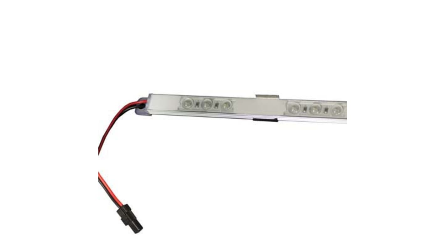 JKL Components 24V White LED Strip Light, 6500K Colour Temp, 314mm Length