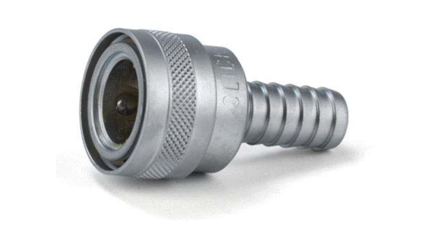 Nito Hose Connector, Straight Hose Tail Coupling 1/2in ID, 25 bar