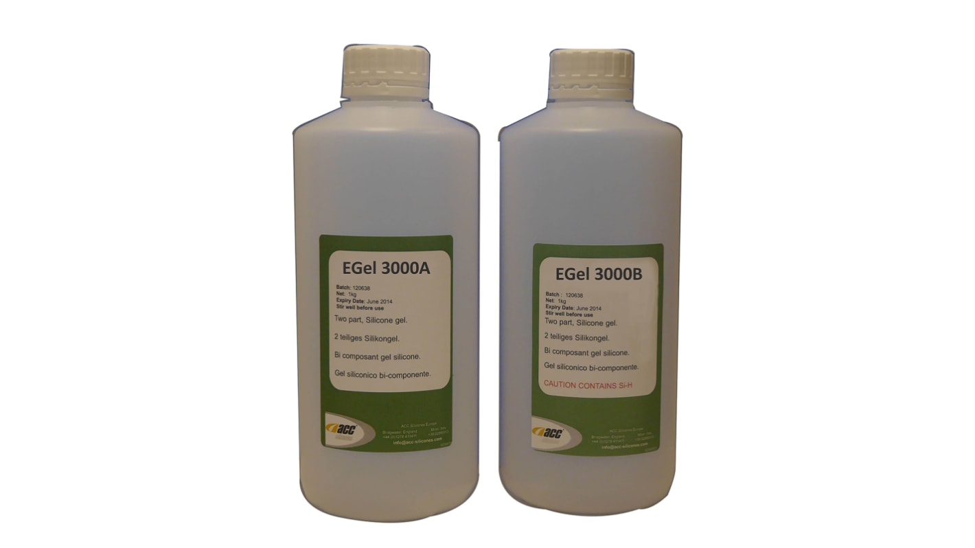 Acc Silicones EGEL 3000 Transparent Silicone Silicone Sealant 2 kg RS