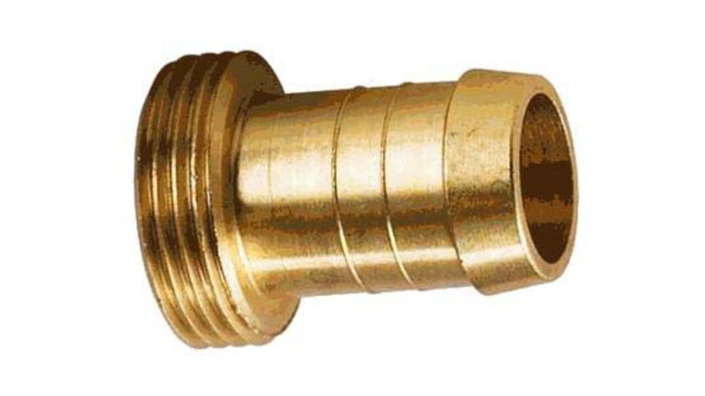 RS PRO Hose Connector Hose Tail Adaptor, BSP 1/2in 1/2in ID