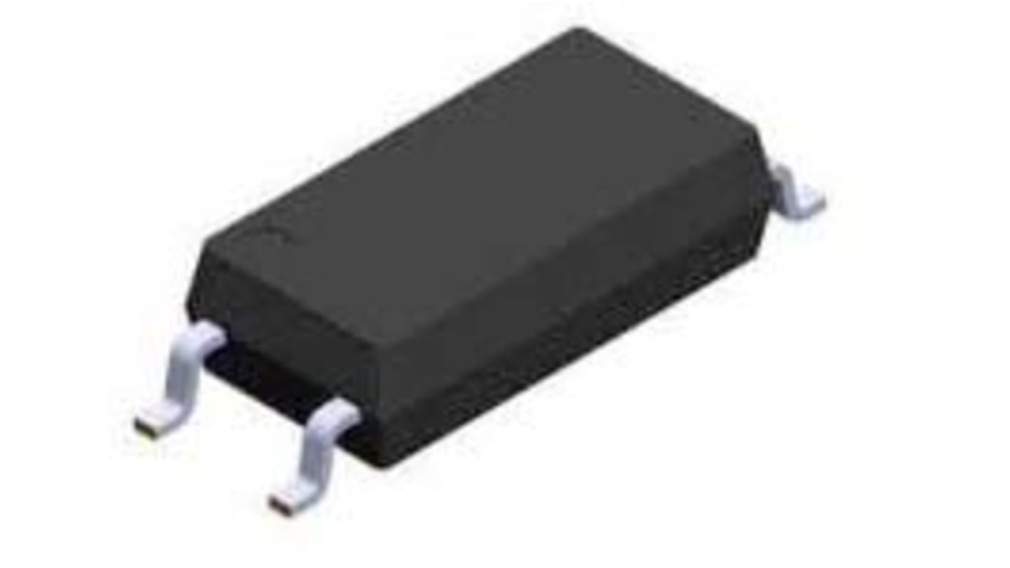 onsemi, FODM217D DC Input Phototransistor Output Optocoupler, Surface Mount, 4-Pin SOP