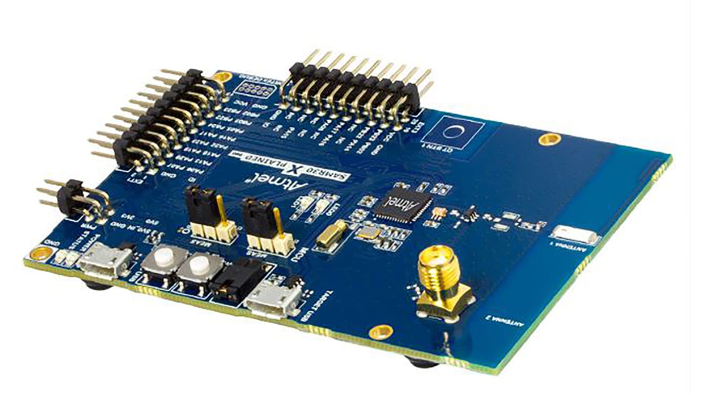 Kit de evaluación SAM R30 Xplained Pro de Microchip, con núcleo ARM Cortex M0