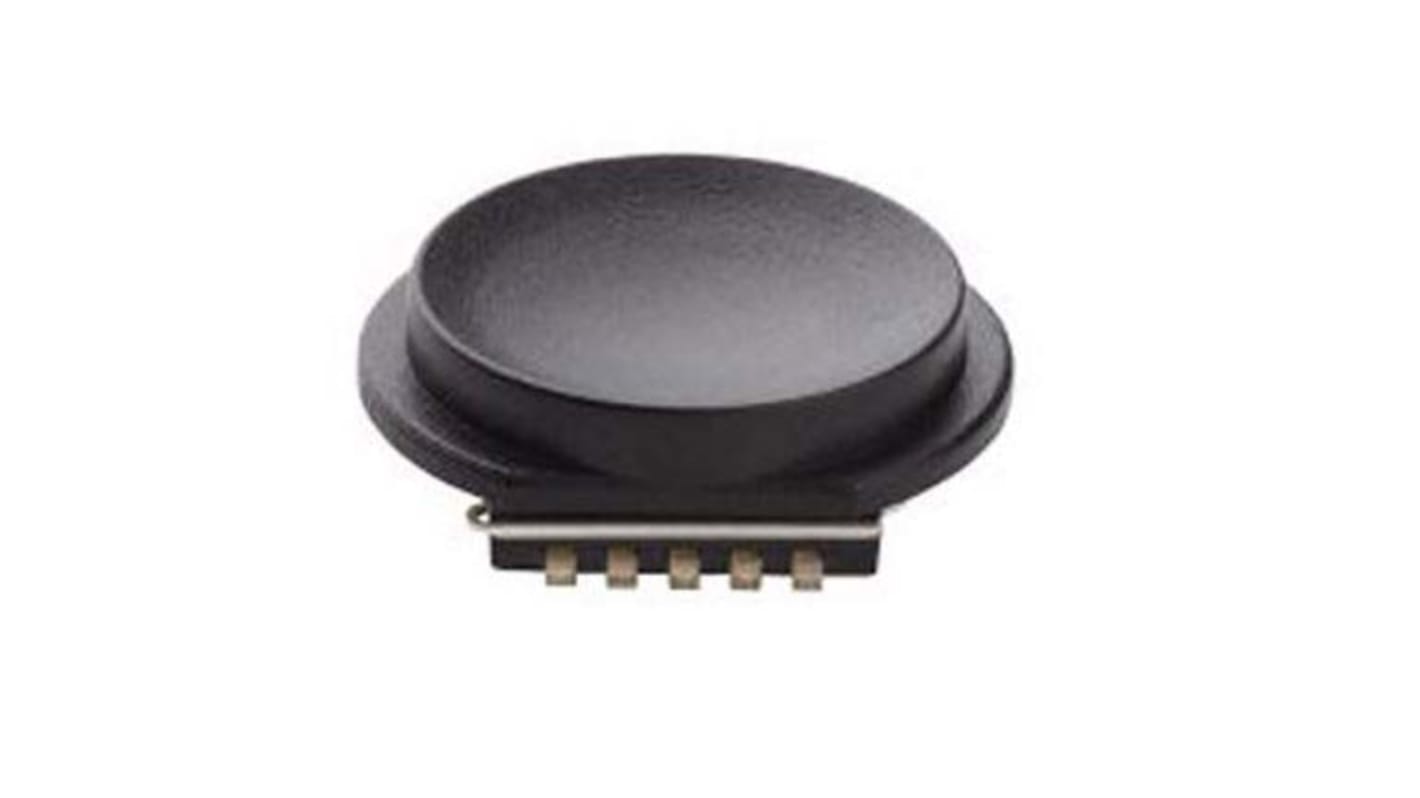 APEM Black Tactile Switch Cap for 10G Series Tactile Switch, 10G09