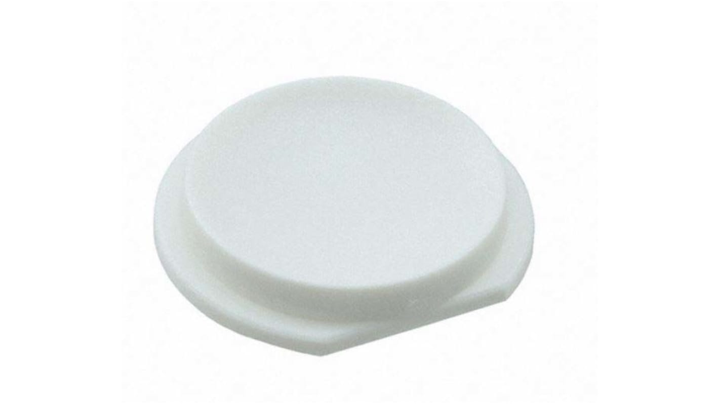 APEM White Tactile Switch Cap for 10G Series Tactile Switch, 10G36