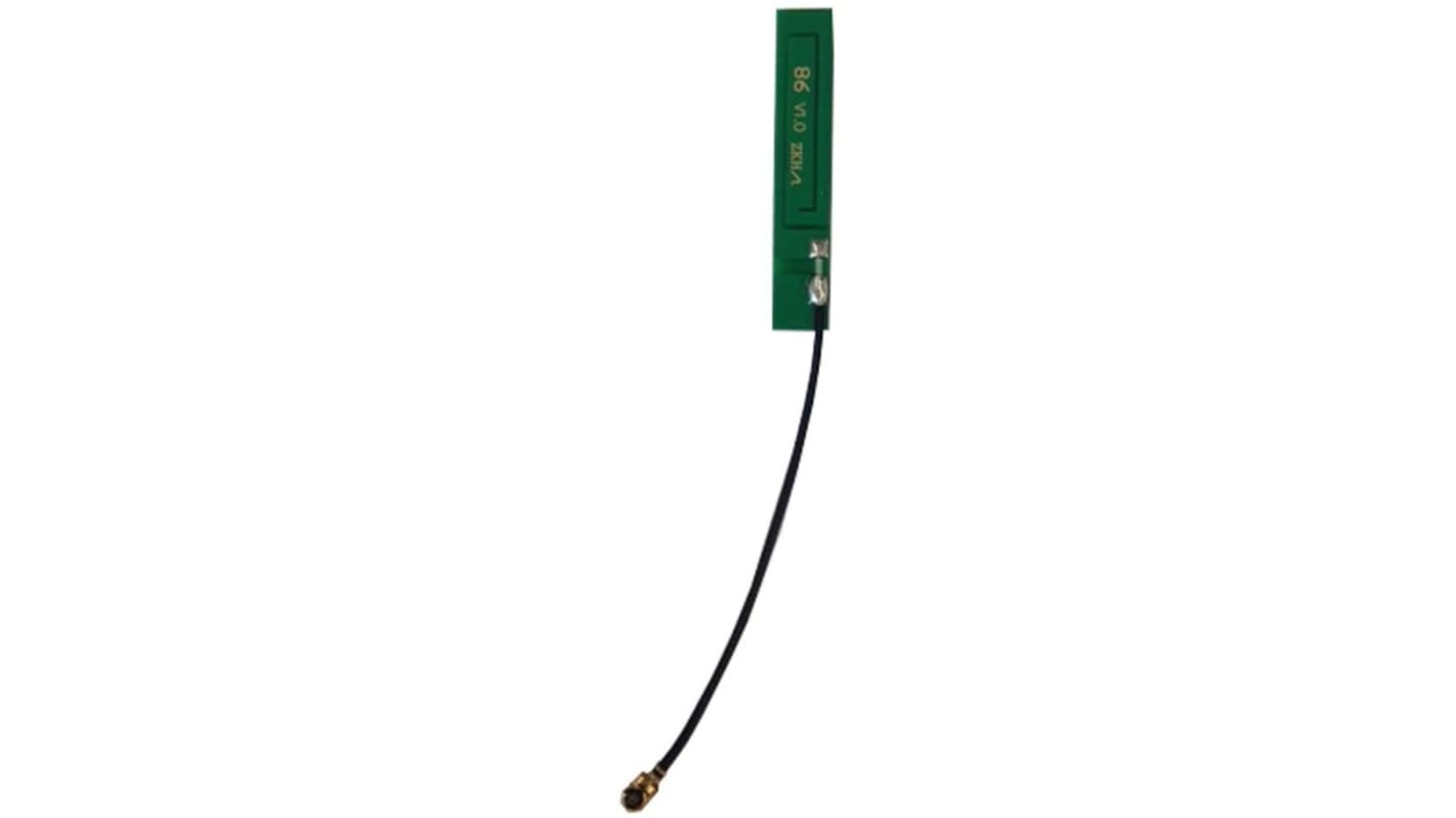 Anténa RFID ANT-PCB3707-UFL Plošný spoj PCB UFL RF Solutions 0dBi 2G (GSM/GPRS), 3G (UTMS), řada: ANT-PCB3707-UFL