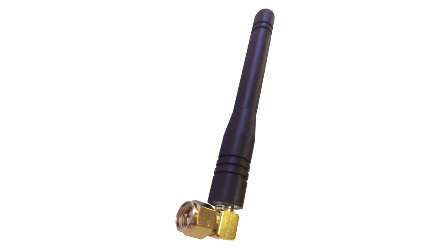 RF Solutions ANT-24G-WHP-SMA Whip WiFi Antenna with SMA Connector, WiFi