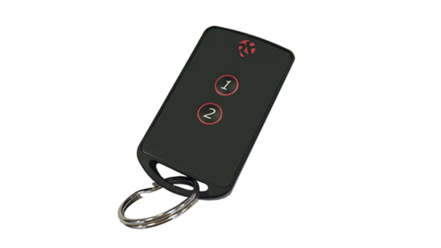 RF SolutionsFOBLOQF-4T2 2 Button Remote Key, 433.92MHz