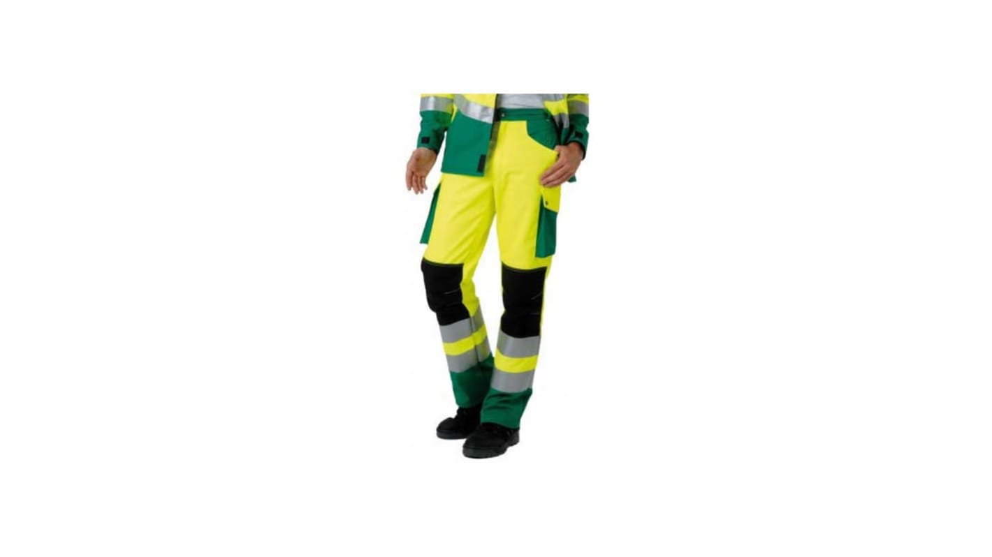 Pantalon haute visibilité Muzelle Dulac Roady, taille 38pouce, Jaune, Unisexe