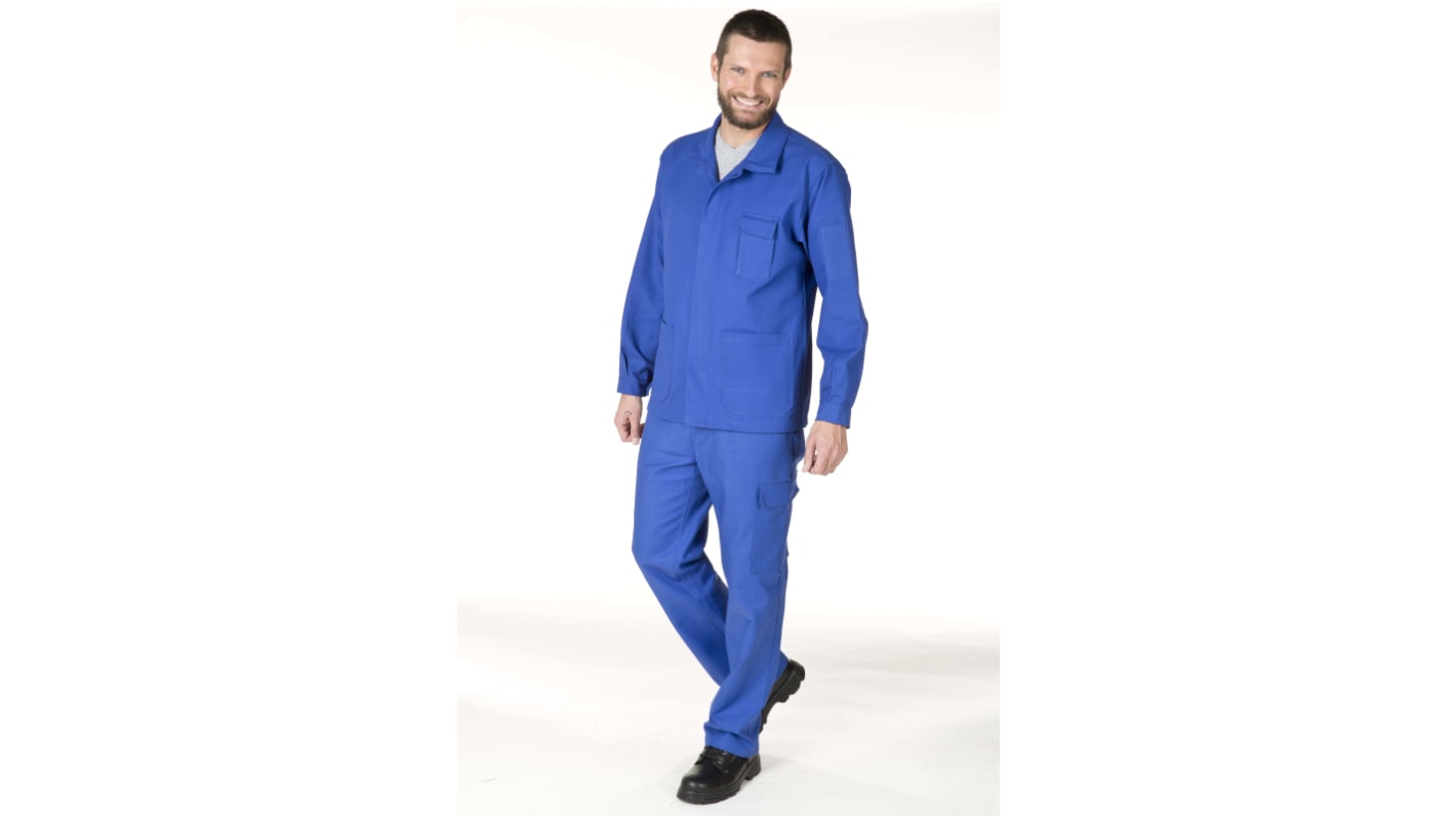 Pantaloni da lavoro Blu Cotone per Uomo S, lunghezza 32poll Resistenza al restringimento NEWPILOTE 40→ 42