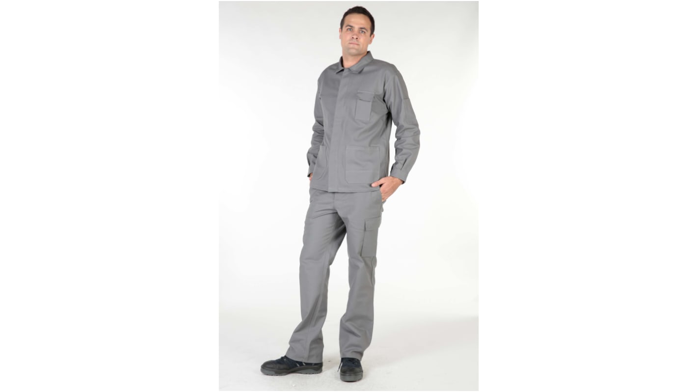 Chaqueta de trabajo, Hombre, S, Gris, Resistencia a retracción