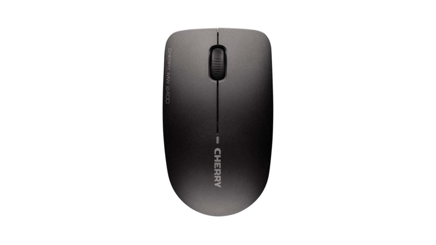 CHERRY MW 2400 3 Button Wireless Optical Mouse Black