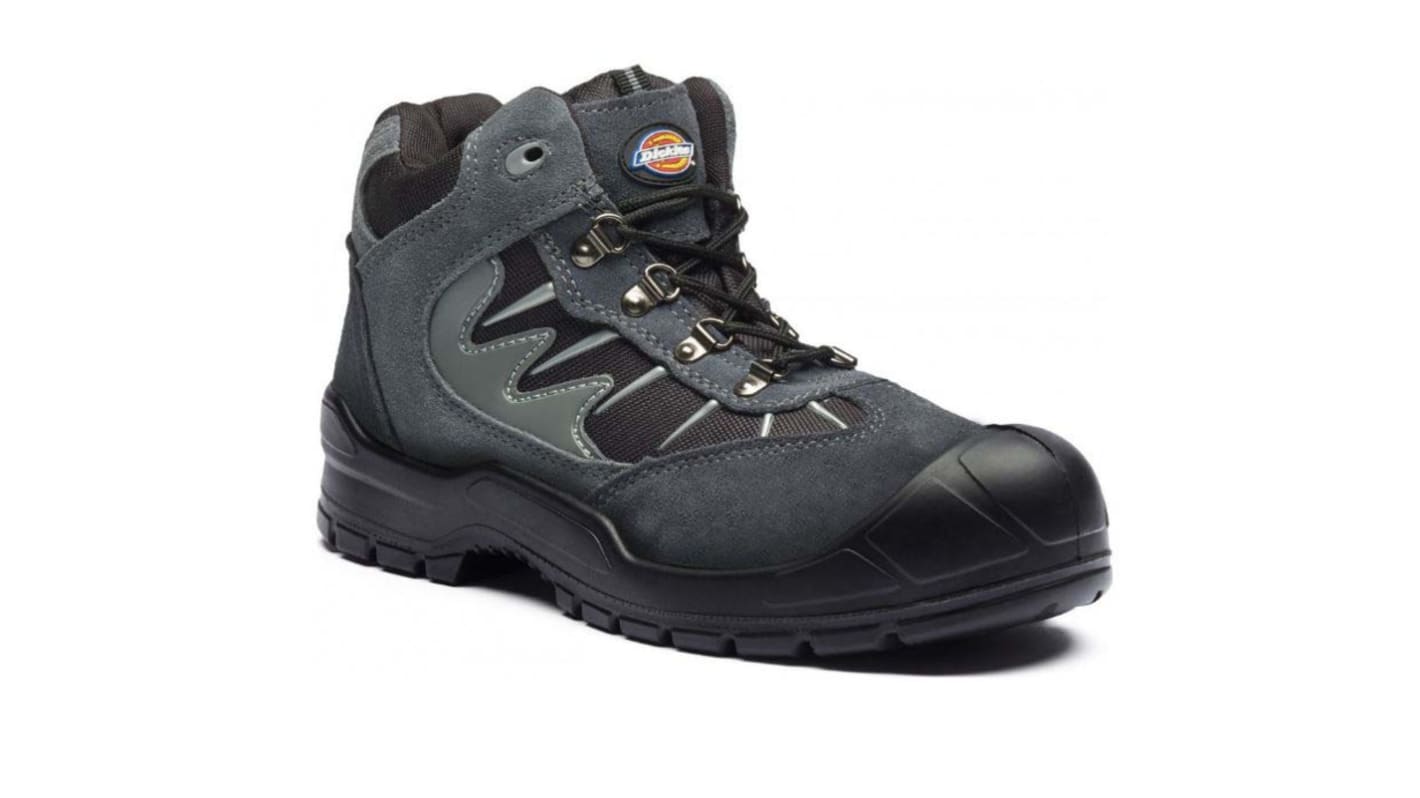 Dickies Storm II Grey Steel Toe Capped Safety Boots, UK 6, EU 40