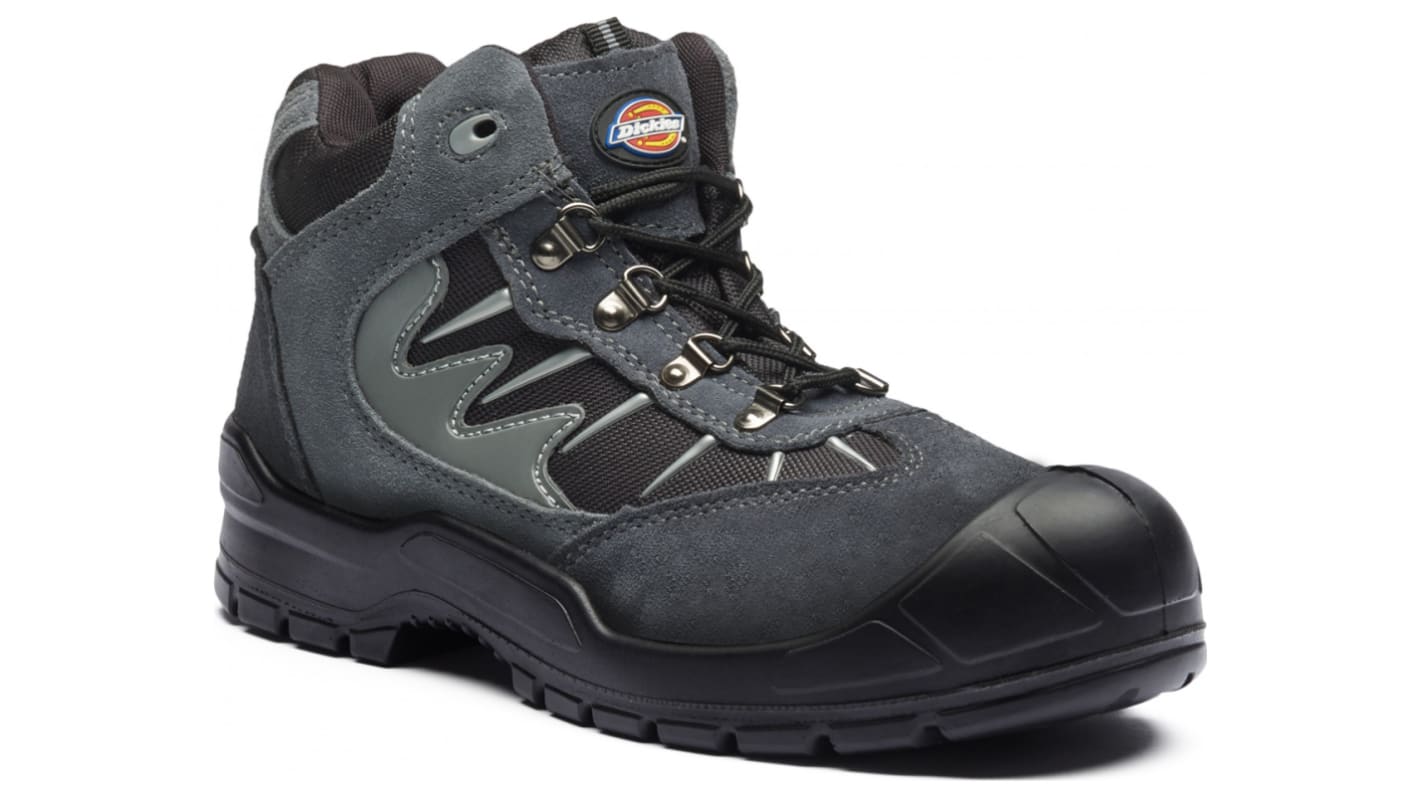 Dickies Storm II Grey Steel Toe Capped Safety Boots, UK 7, EU 41