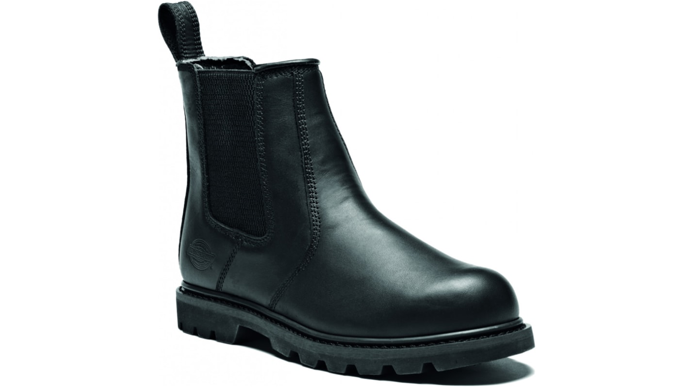 Dickies Fife II Black Steel Toe Capped Safety Boots, UK 9, EU 43