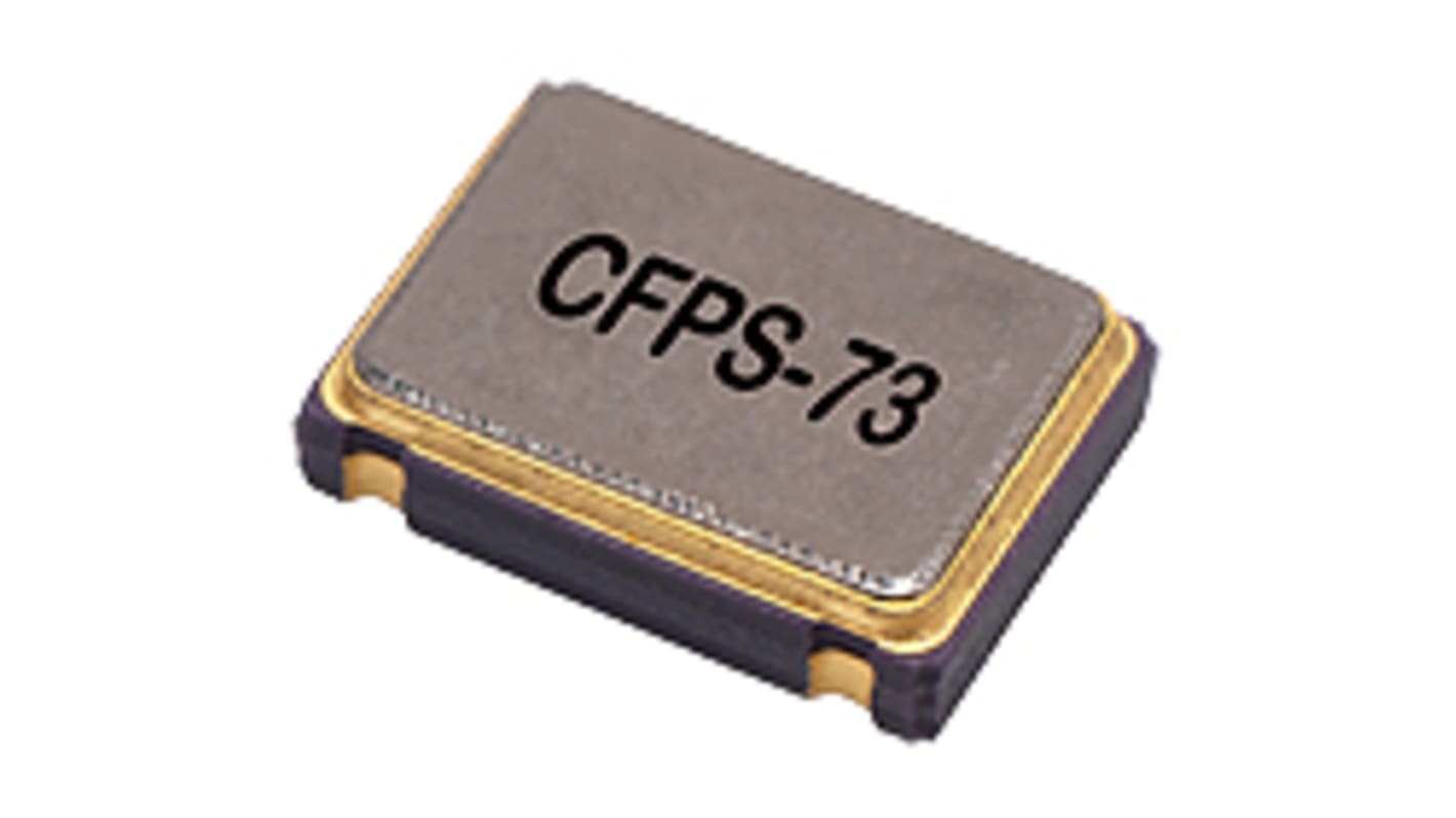 IQD, 50MHz Clock Oscillator, ±50ppm HCMOS, 4-Pin SMD LFSPXO018044