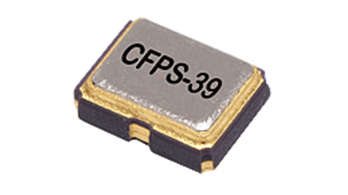 Oscillator, 50MHZ, ±50ppm CMOS SMD, 4 pines, 3.4 x 2.7 x 1.2mm Reloj