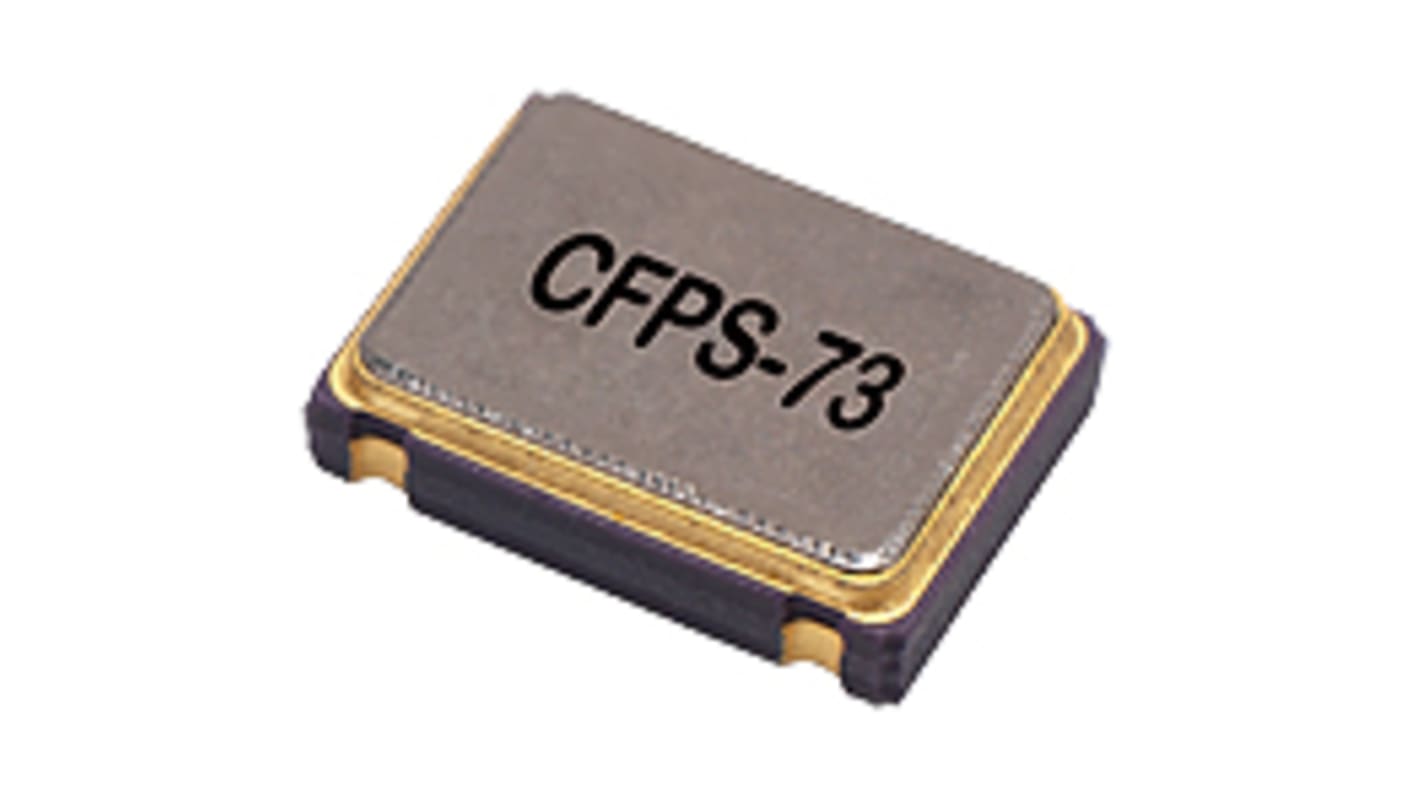 IQD, 40MHz Clock Oscillator, ±50ppm HCMOS, 4-Pin SMD LFSPXO018042