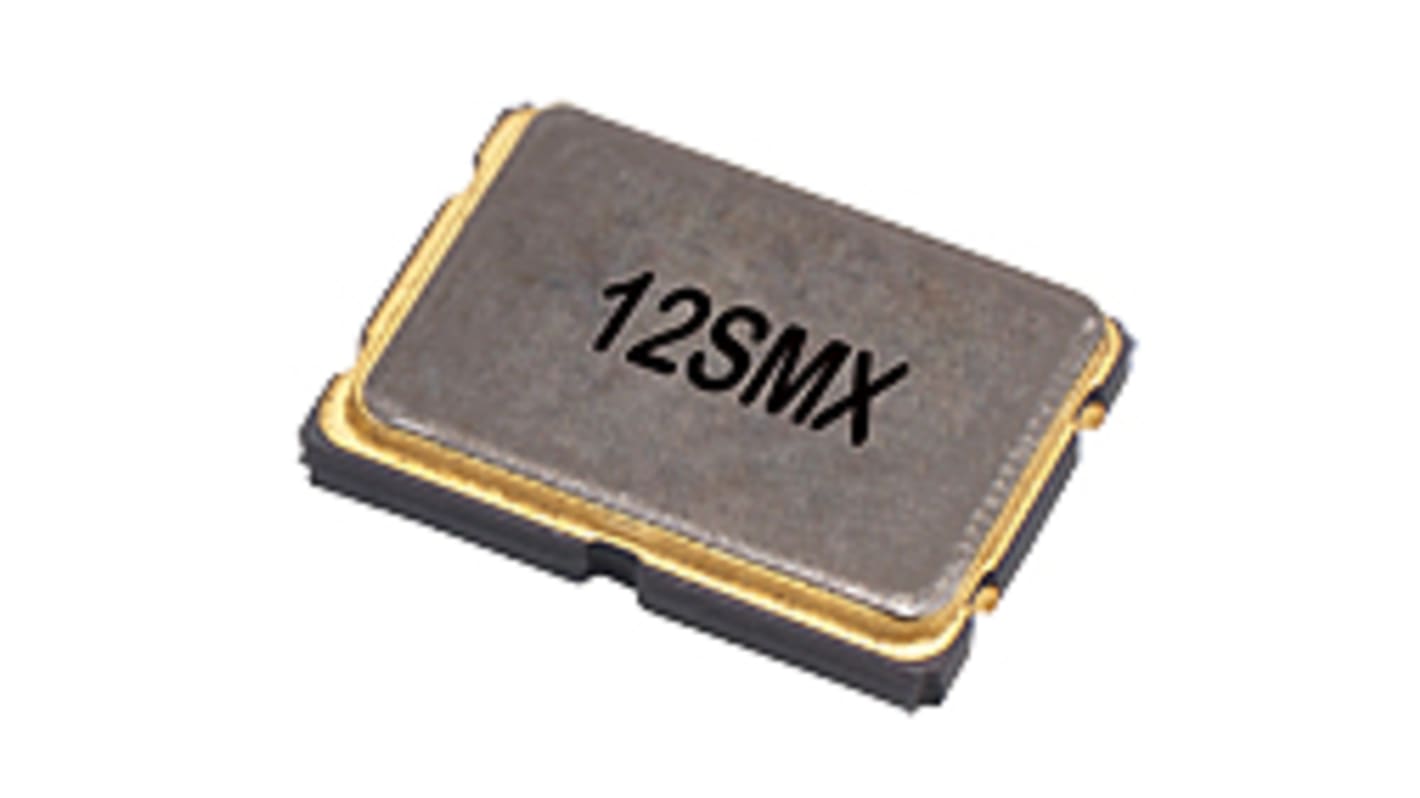 IQD 8MHz Quarzmodul, Oberflächenmontage, ±30ppm, 16pF, B. 5.2mm, H. 1.4mm, L. 7.5mm, SMD, 4-Pin