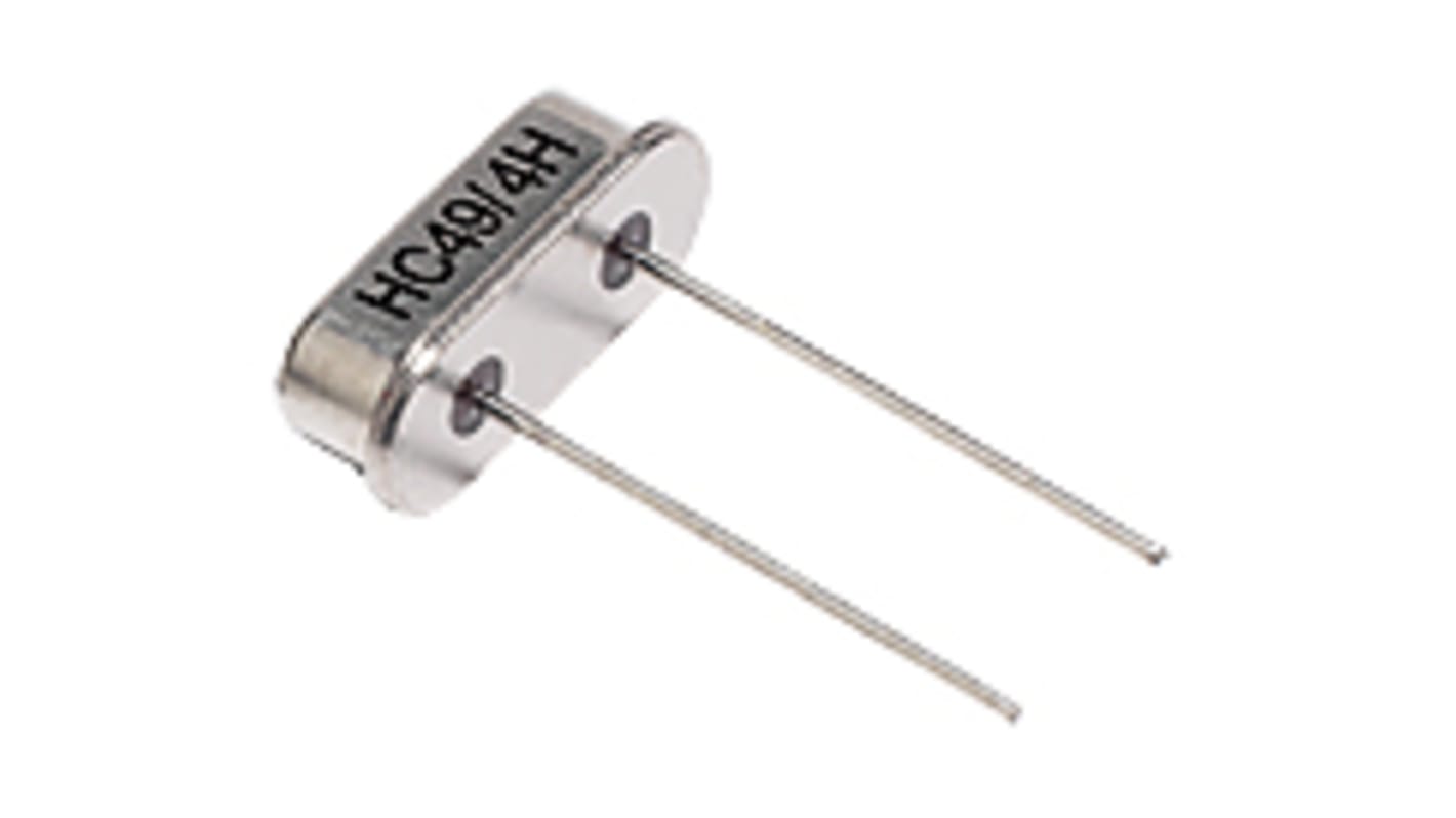 IQD 10MHz Crystal Unit ±30ppm HC49/4H 2-Pin 11.05 x 4.7 x 4.1mm