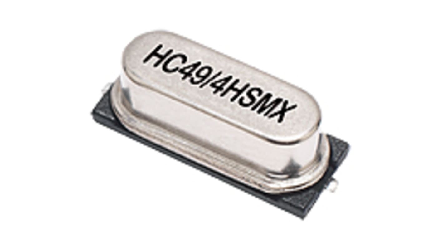 kristályegység 20MHz, ±30PPM, 2-tüskés, SMD, 11.4 x 4.9 x 4.3mm cikkszám: IQD LFXTAL017146