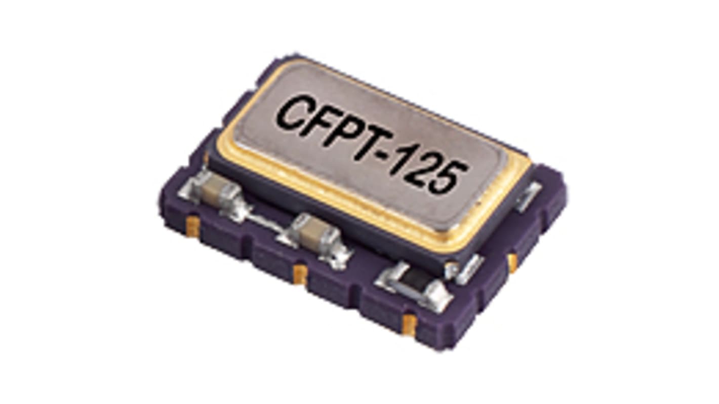 IQD Oszillator 10 → 40MHz ±0.9ppm 15pF HCMOS 7 x 5 x 2mm