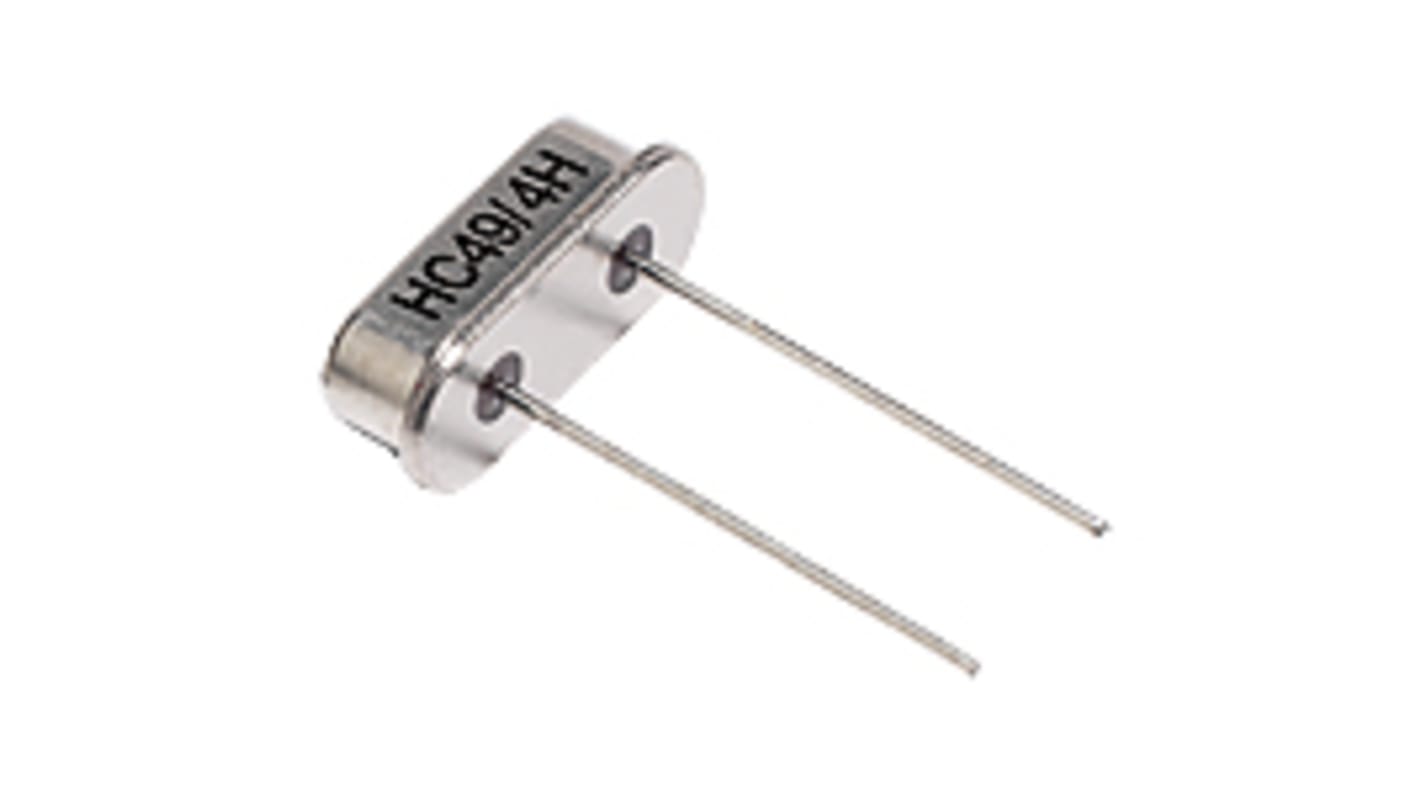 IQD 4.9152MHz Crystal Unit ±30ppm HC49/4H 2-Pin 11.05 x 4.7 x 4.1mm