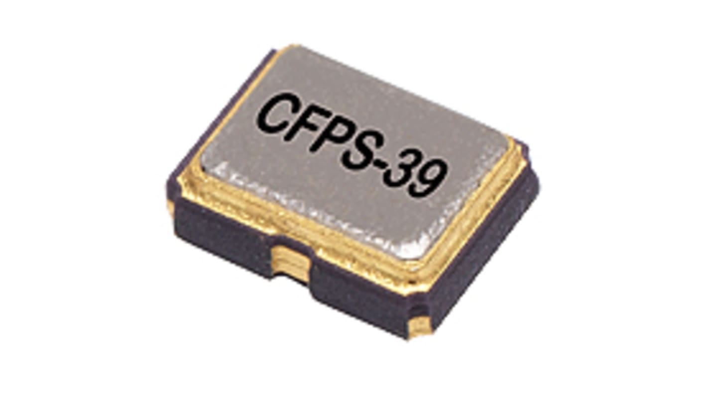 IQD Oszillator,Takt, 16MHz, ±50ppm, CMOS, SMD, 4-Pin, Oberflächenmontage, 3.4 x 2.7 x 1.2mm