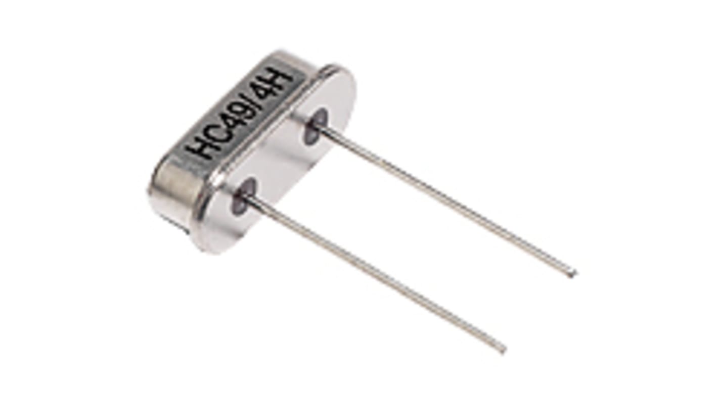 IQD 6MHz Crystal Unit ±30ppm HC49/4H 2-Pin 11.05 x 4.7 x 4.1mm