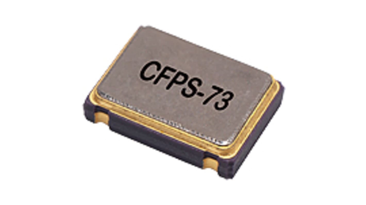 IQD, 12MHz Clock Oscillator, ±50ppm HCMOS, 4-Pin SMD LFSPXO018037