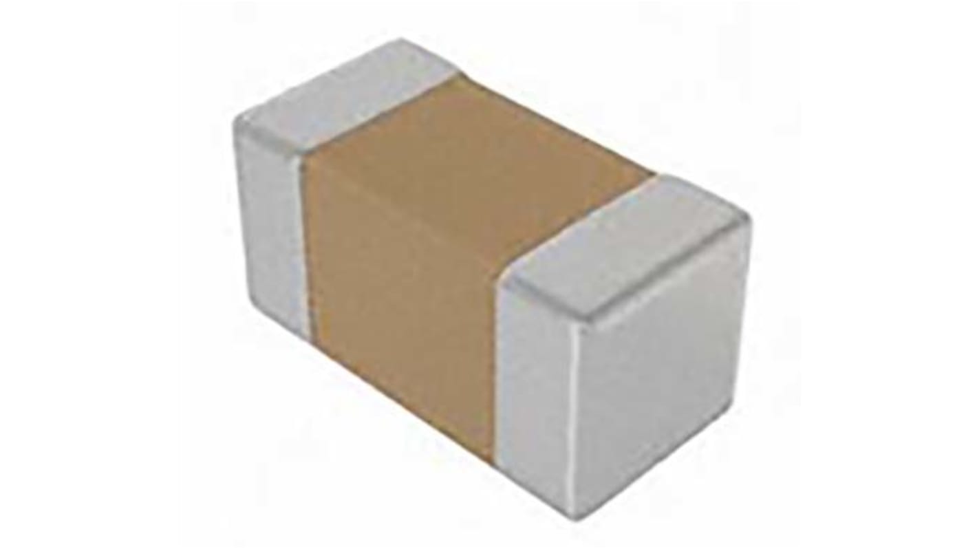 KEMET 470pF Multilayer Ceramic Capacitor MLCC, 100V dc V, ±5% , SMD