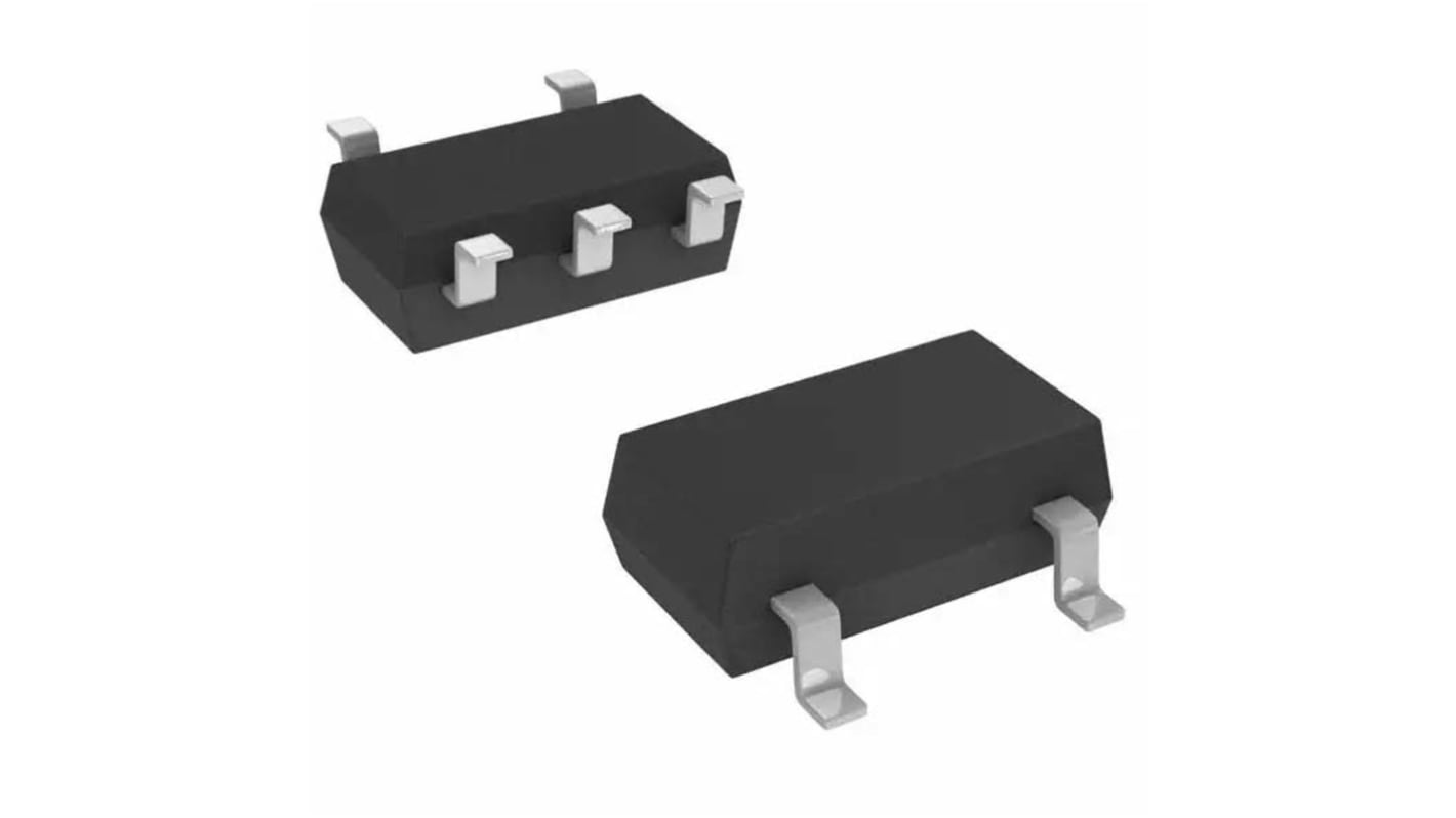 DiodesZetex AP22811AW5-7 Teljesítménykapcsoló IC, 5-pin, SOT25