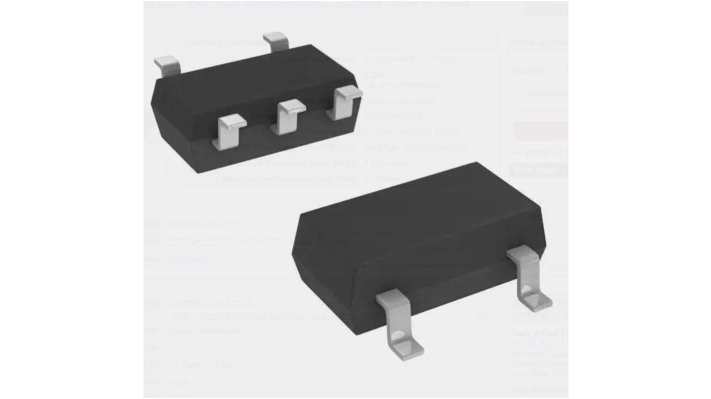 DiodesZetex Power Switch IC Hochspannungsseite 65mΩ 2,4 V max. 1 Ausg.