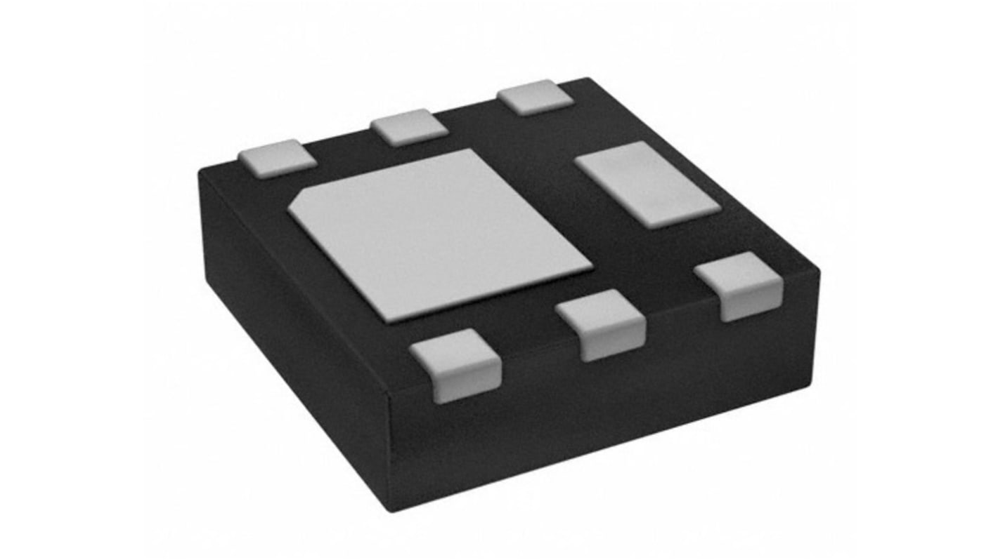 P-Channel MOSFET, 4.2 A, 60 V, 6-Pin U-DFN2020 Diodes Inc DMP6110SFDF-7