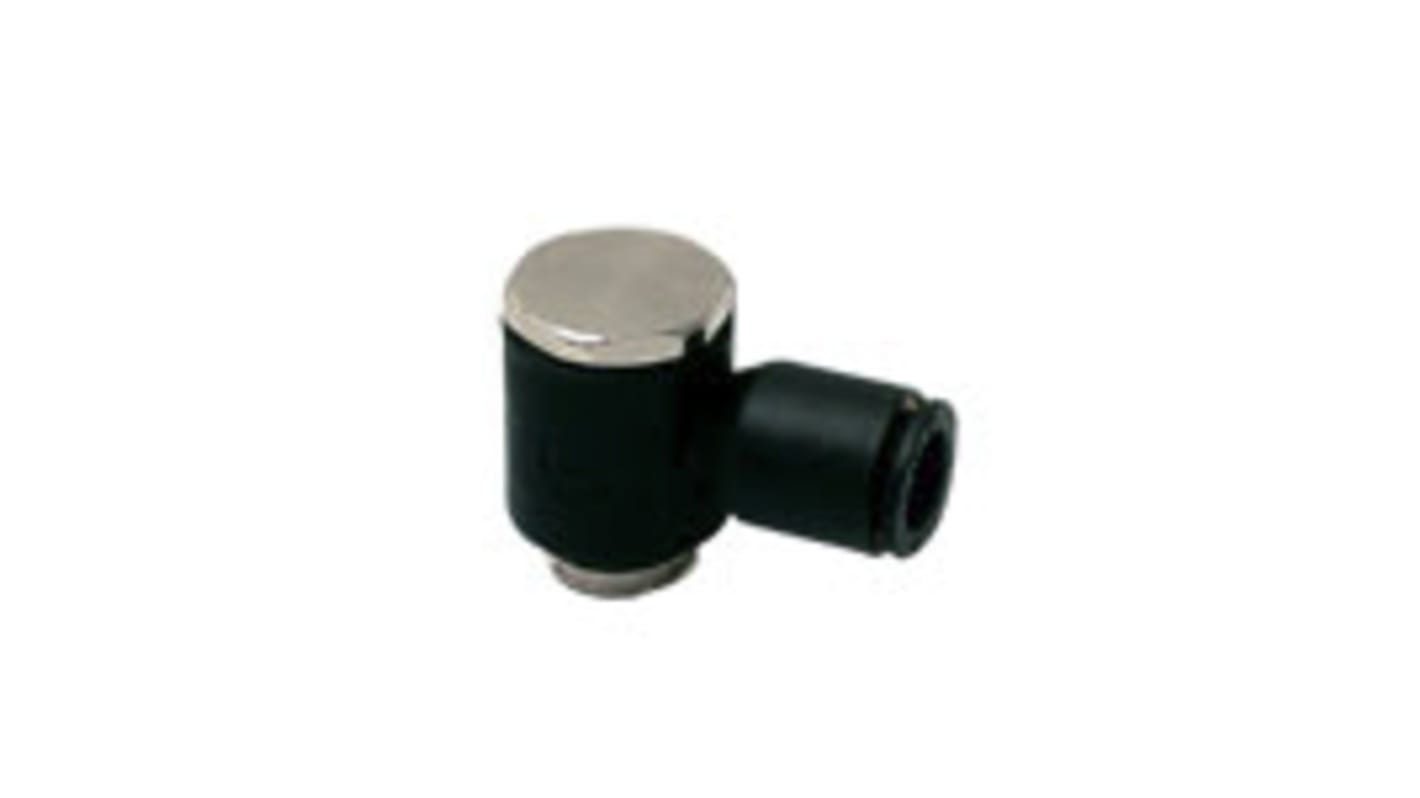 Legris LF3000 Series Banjo Threaded-to-Tube Adaptor, G 1/4 Male to Push In 8 mm, Threaded-to-Tube Connection Style