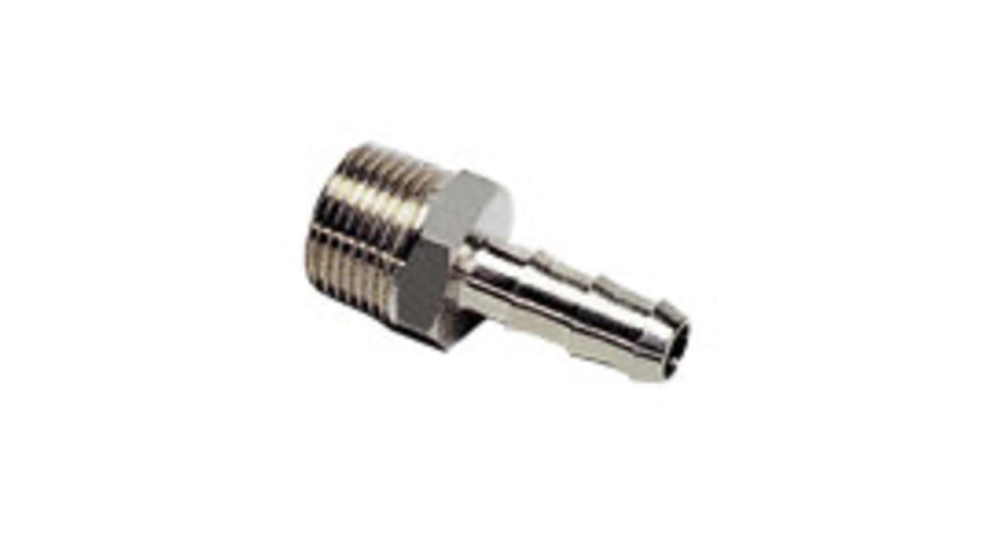 Legris LF3000 Series Straight Threaded Adaptor, R 3/4 Male to Push In 25 mm, Threaded-to-Tube Connection Style