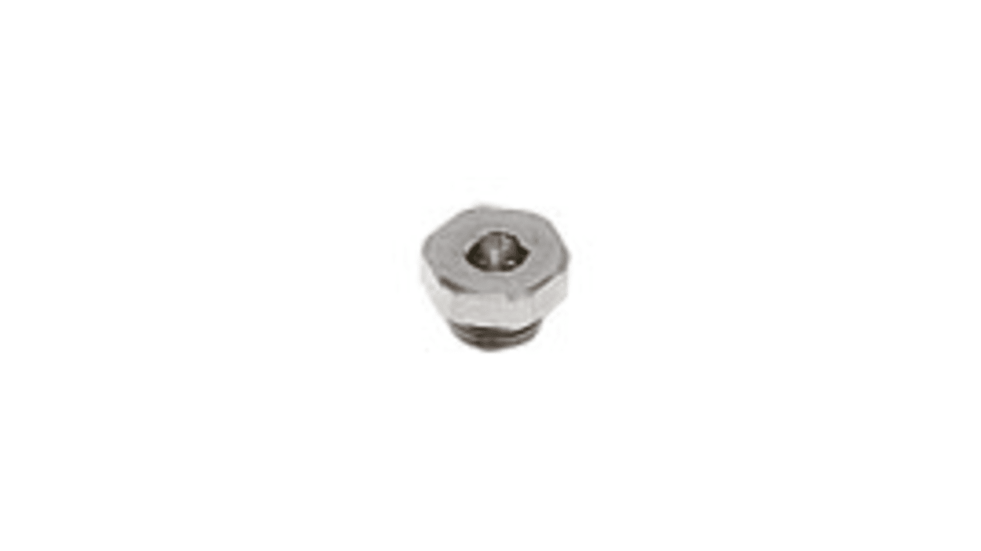 Raccordo a innesto, Legris 0222 10 00, serie 0222, connessione G 1/8 Maschio, tubo da 5mm, in Ottone