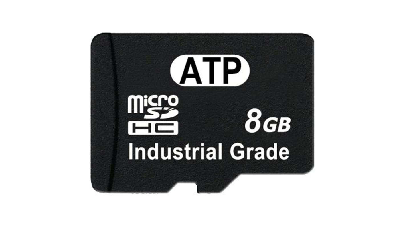 AF8GUDIWACXM ATP 8 GB Industrial MicroSDHC Micro SD Card, Class 10