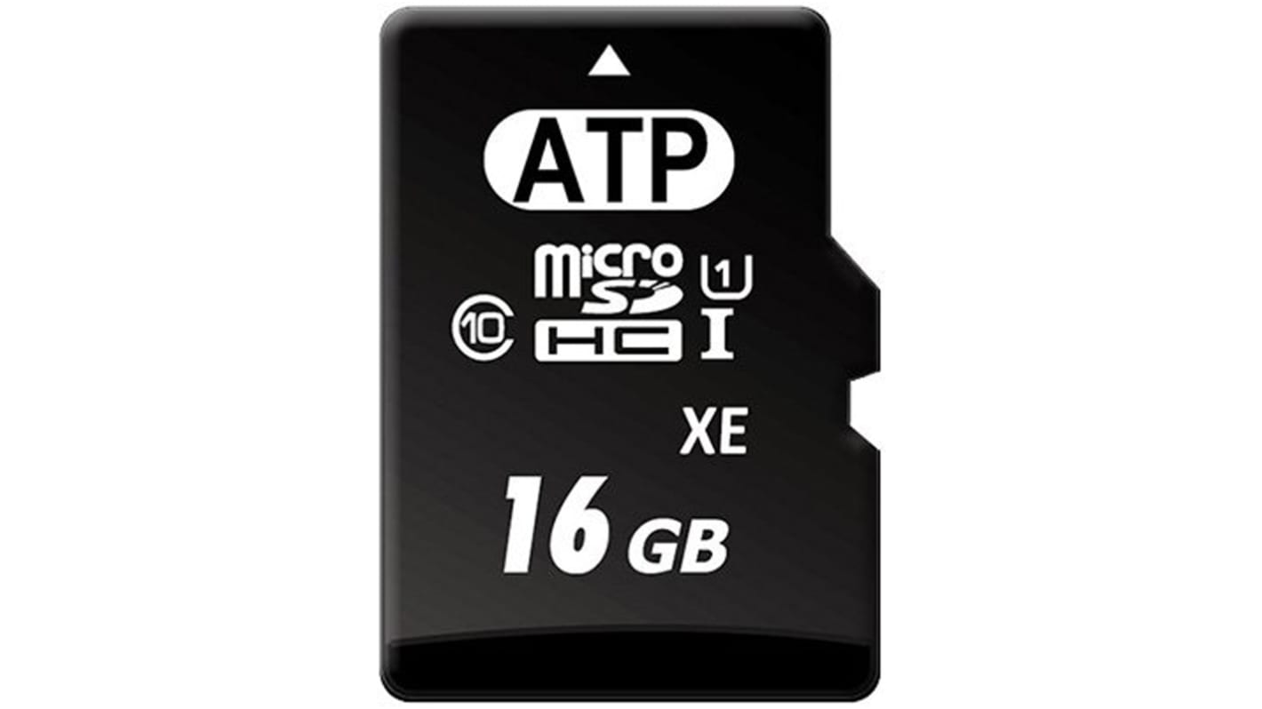 ATP マイクロ SDMicroSDHC,容量：16 GB aMLCAF16GUD3A-WAAIX