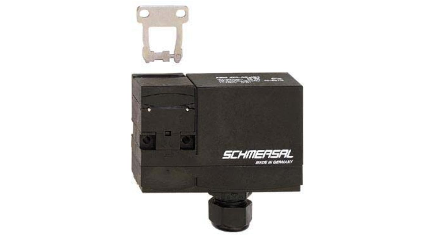 Interruptor de bloqueo por solenoide Schmersal AZM 170, 24V ac/dc, Alimentar para bloquear, IP67