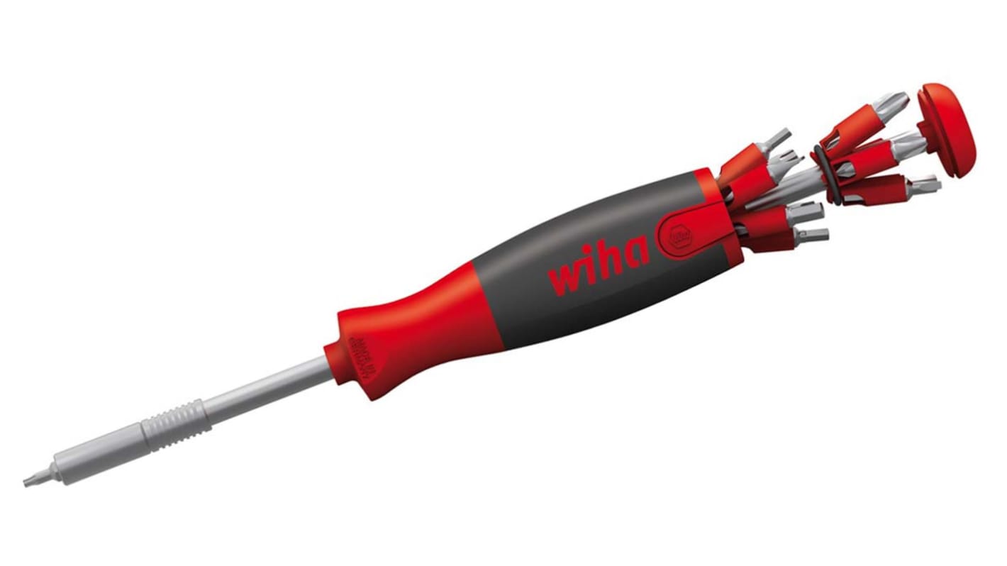 Wiha Tools Sechskant, PHILLIPS, Vierkant, TORX® Schraubendreher-Bitsatz, 13-teilig