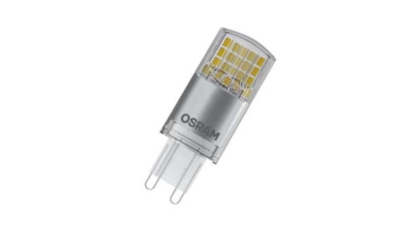 Bombilla LED, tipo cápsula Osram, 240 V, 3,8 W, casquillo G9, Blanco Cálido, 2700K, 470 lm, 15000h